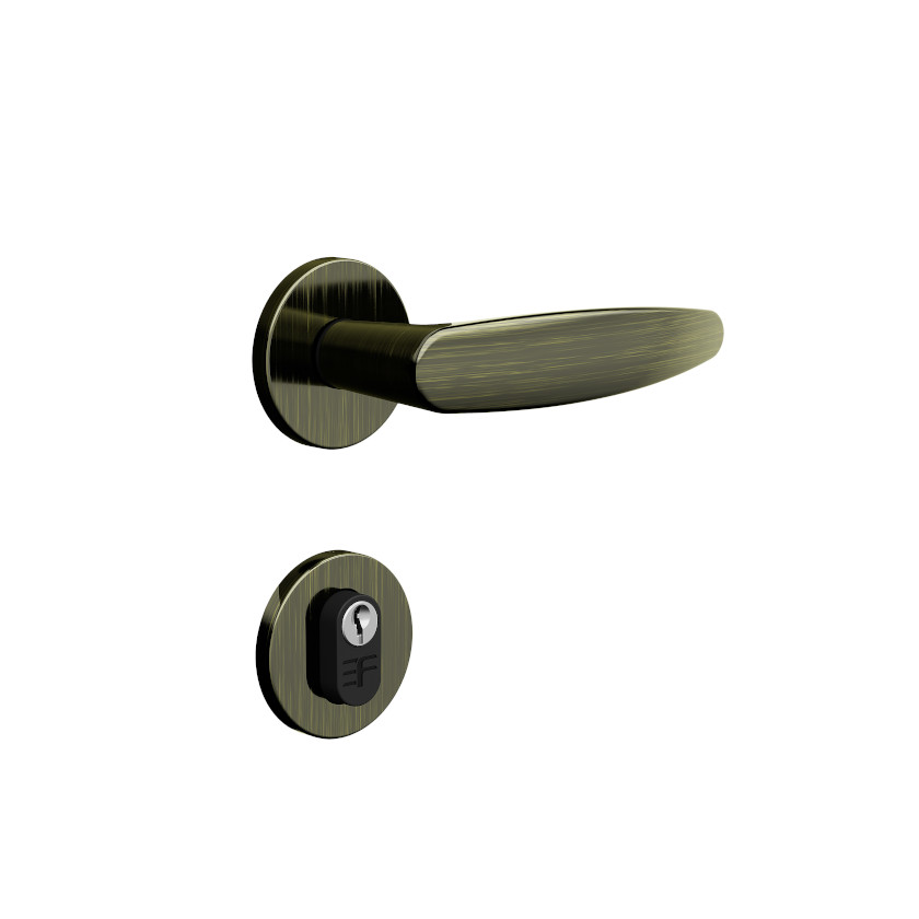 Produtos 3F - Roseta Redonda Inox - FechadurasPortas de